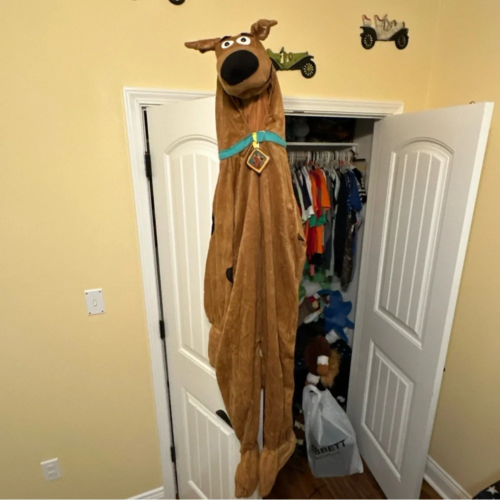 Scoob! Kids Hooded Jumpsuit Costume - Picture 5 of 5